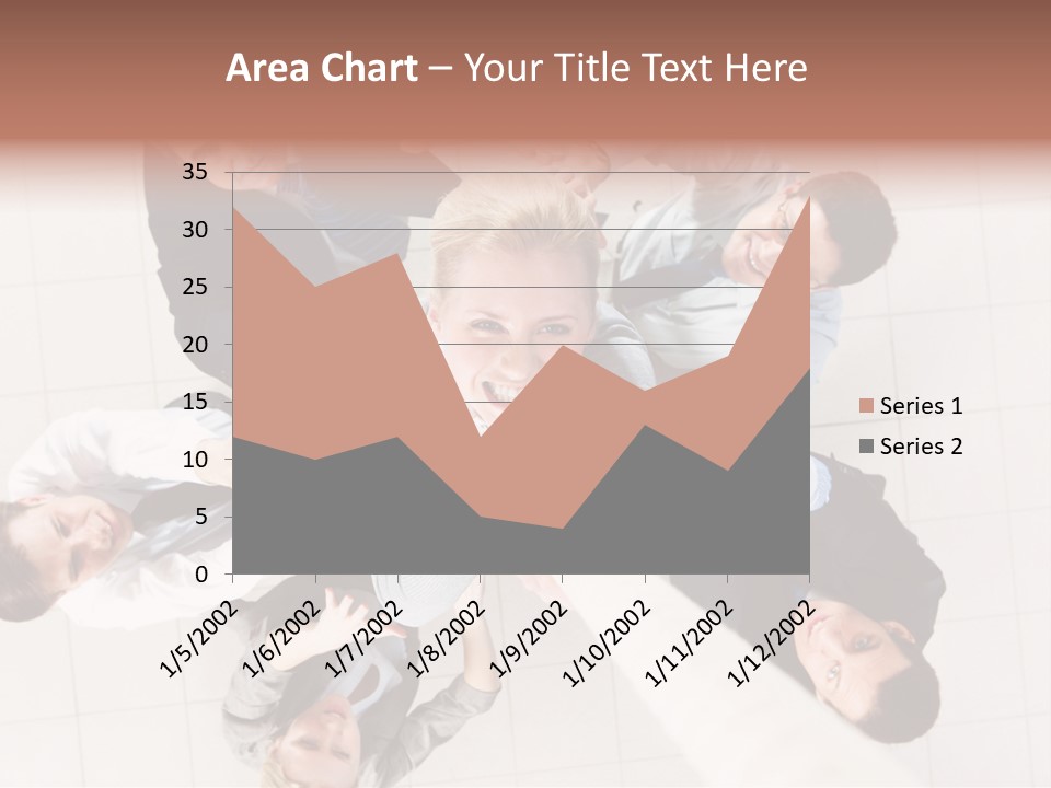 Blonde  Pretty PowerPoint Template