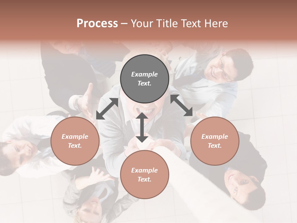 Blonde  Pretty PowerPoint Template