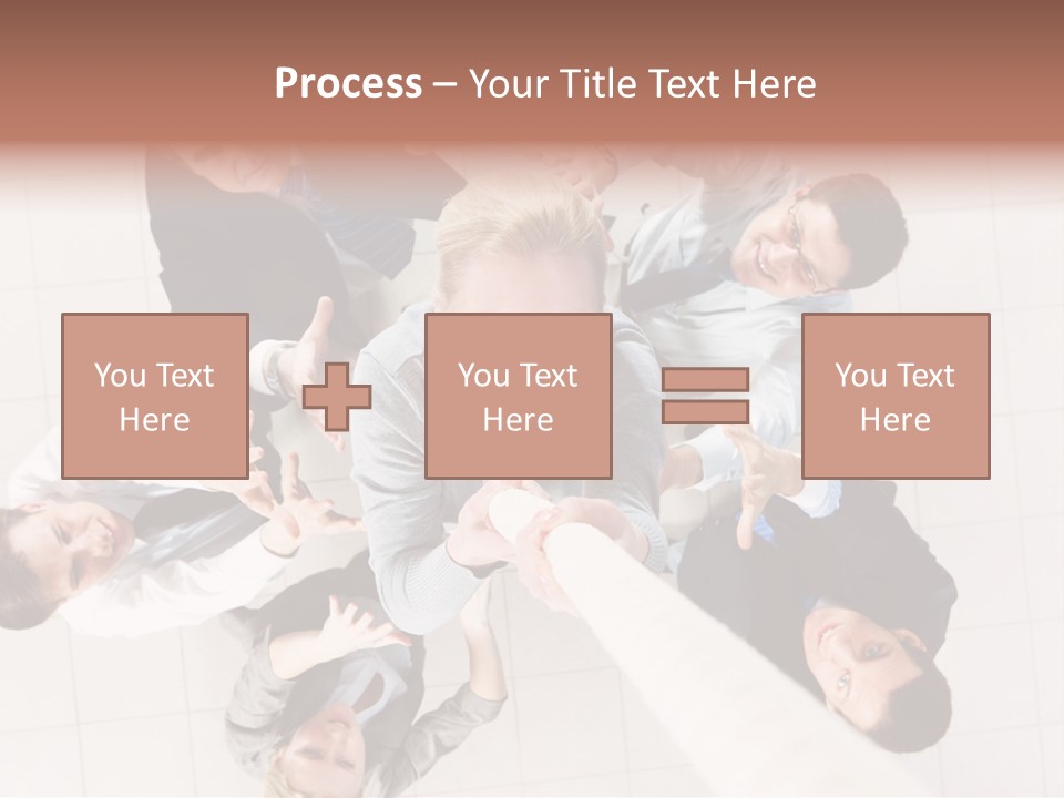 Blonde  Pretty PowerPoint Template