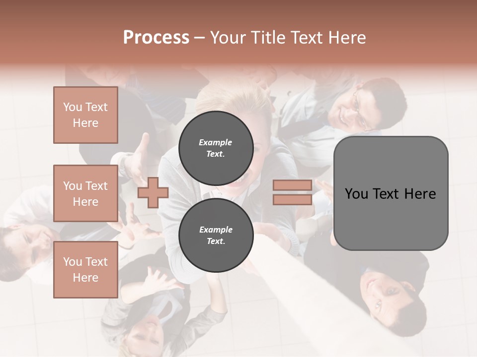 Blonde  Pretty PowerPoint Template