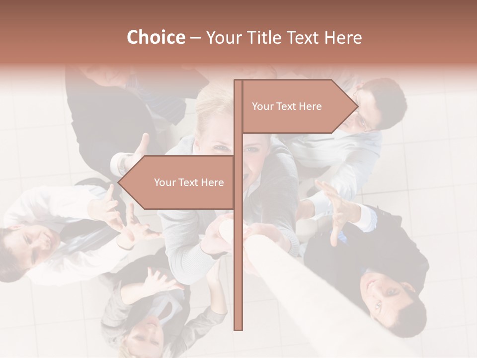 Blonde  Pretty PowerPoint Template