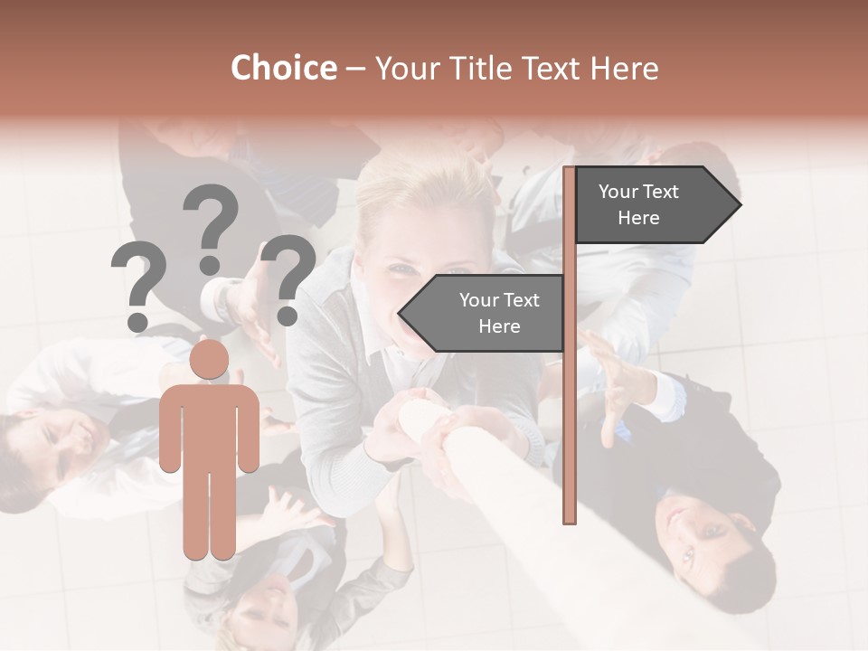 Blonde  Pretty PowerPoint Template