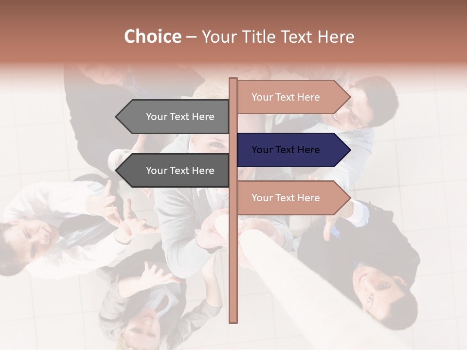 Blonde  Pretty PowerPoint Template