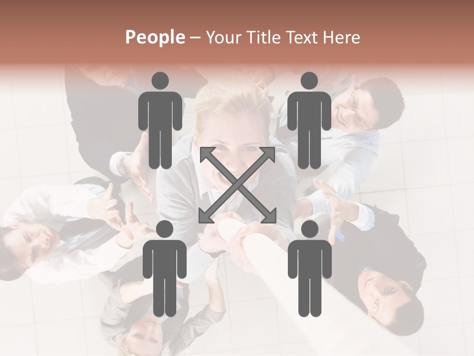 Blonde  Pretty PowerPoint Template