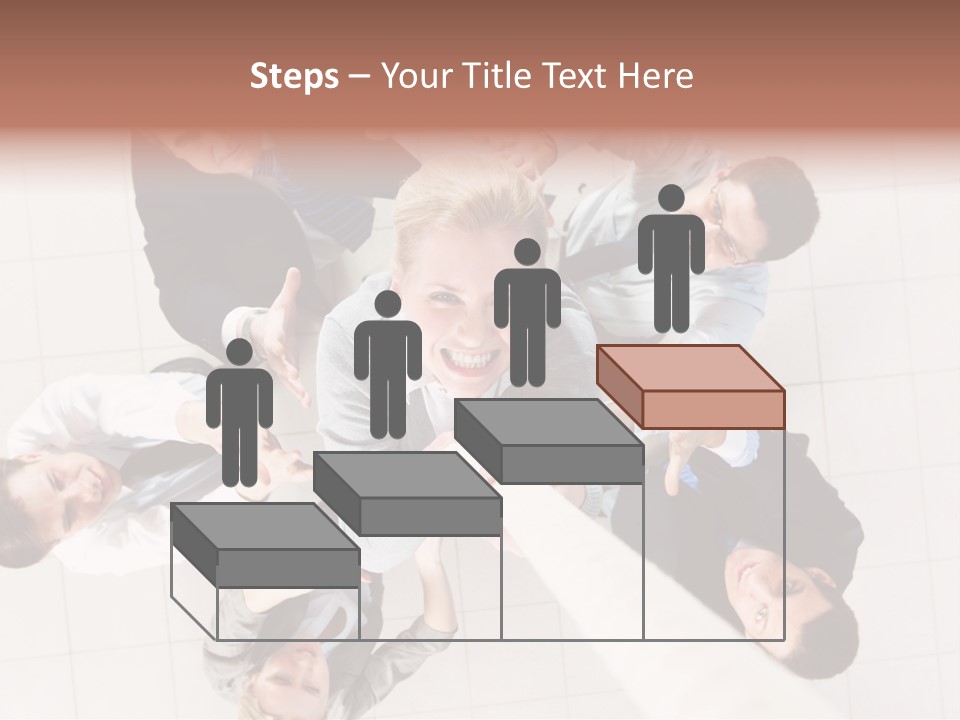 Blonde  Pretty PowerPoint Template