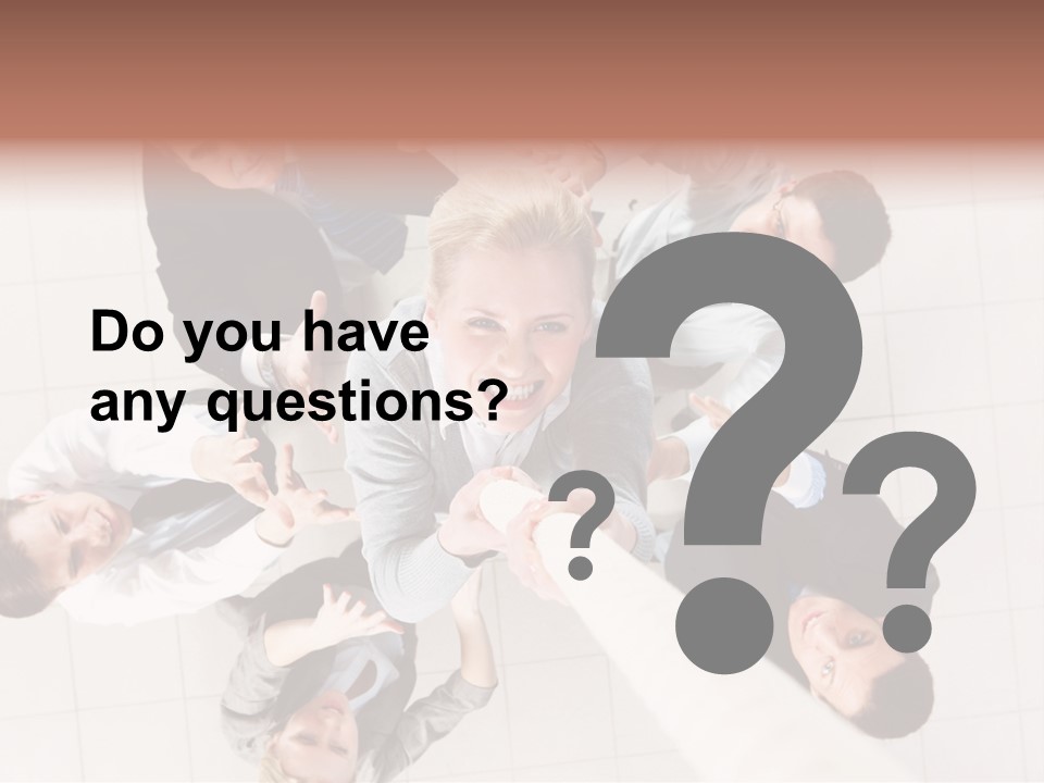 Blonde  Pretty PowerPoint Template