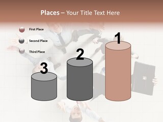 Confident Partnership Businessteam PowerPoint Template