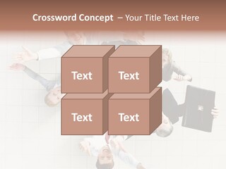 Confident Partnership Businessteam PowerPoint Template