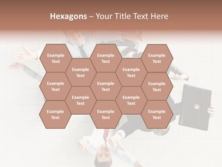 Confident Partnership Businessteam PowerPoint Template