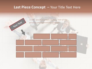 Confident Partnership Businessteam PowerPoint Template