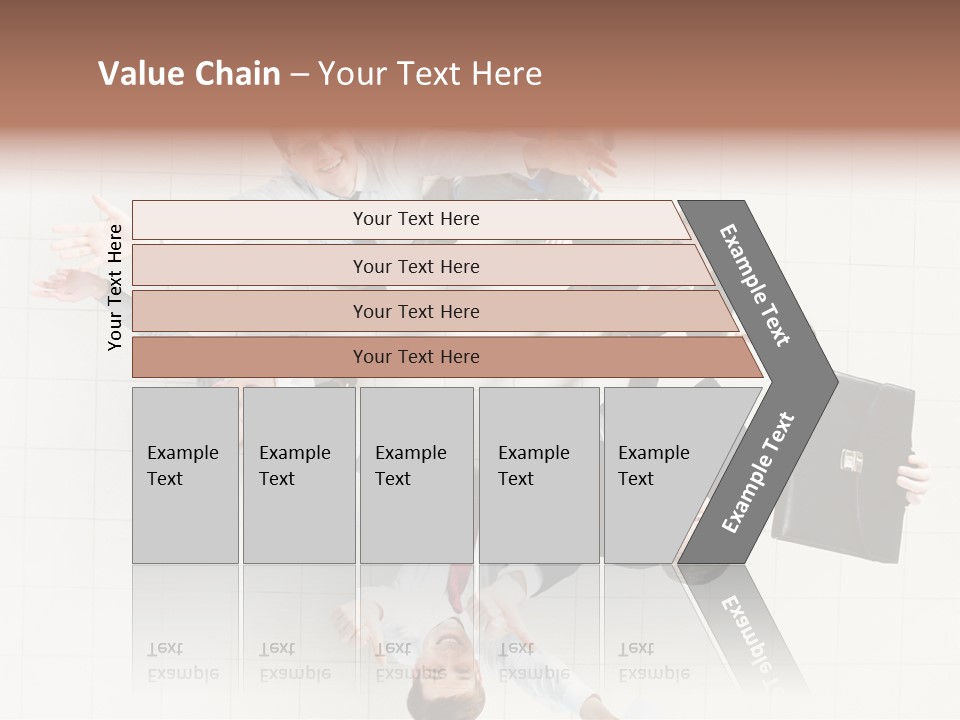 Confident Partnership Businessteam PowerPoint Template