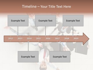 Confident Partnership Businessteam PowerPoint Template