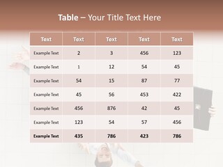 Confident Partnership Businessteam PowerPoint Template