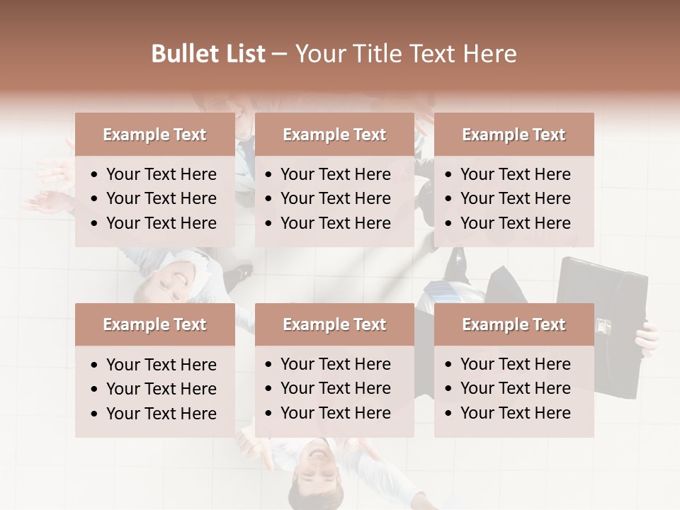 Confident Partnership Businessteam PowerPoint Template