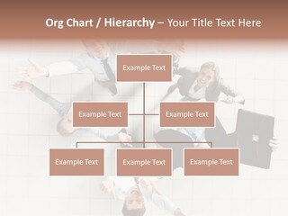 Confident Partnership Businessteam PowerPoint Template