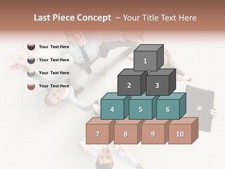 Confident Partnership Businessteam PowerPoint Template