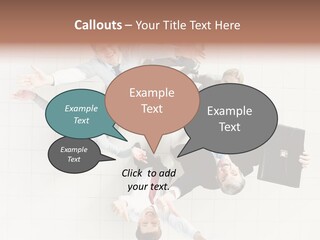 Confident Partnership Businessteam PowerPoint Template