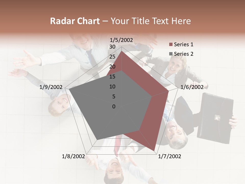 Confident Partnership Businessteam PowerPoint Template