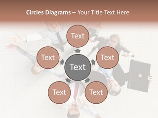 Confident Partnership Businessteam PowerPoint Template