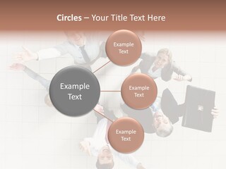 Confident Partnership Businessteam PowerPoint Template