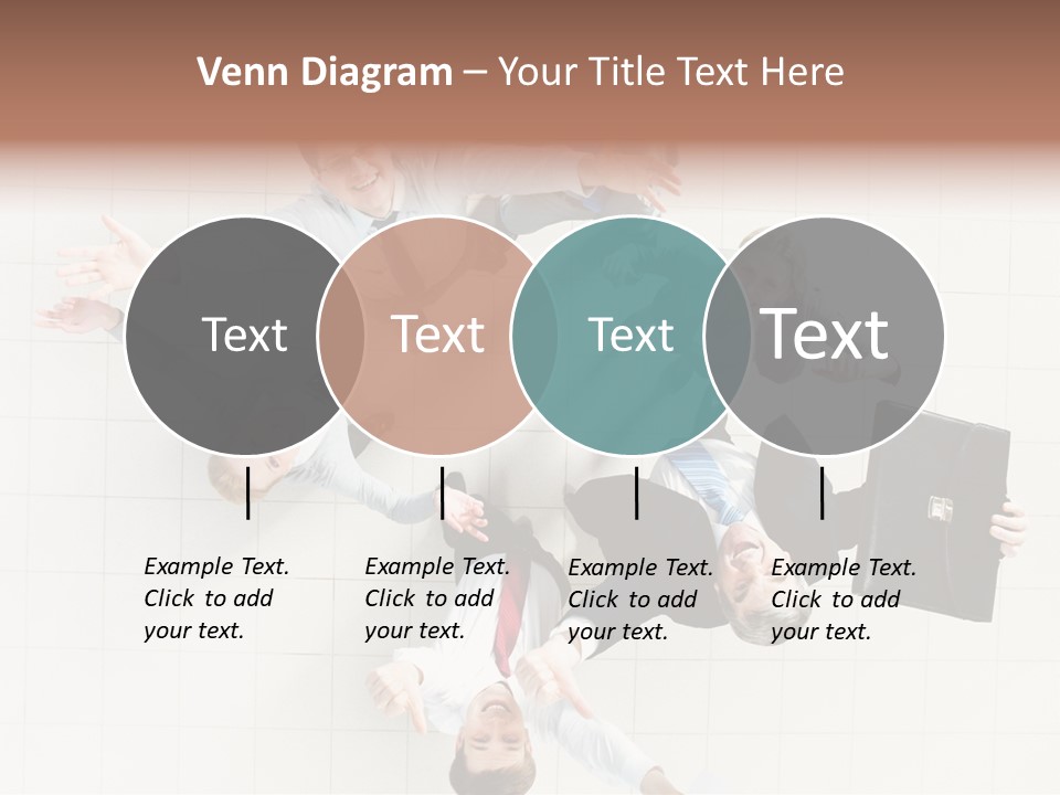 Confident Partnership Businessteam PowerPoint Template