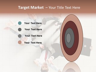 Confident Partnership Businessteam PowerPoint Template