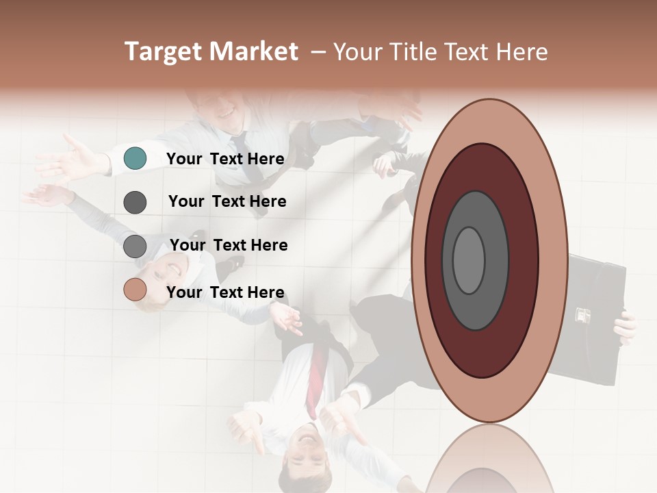 Confident Partnership Businessteam PowerPoint Template