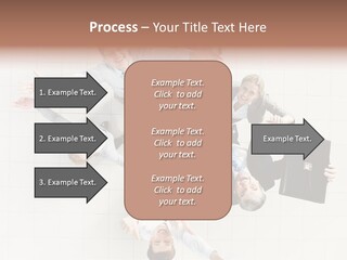 Confident Partnership Businessteam PowerPoint Template