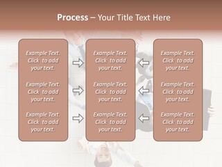 Confident Partnership Businessteam PowerPoint Template