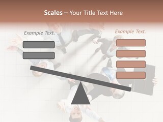 Confident Partnership Businessteam PowerPoint Template