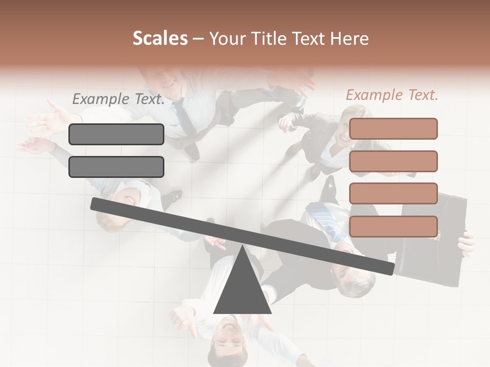 Confident Partnership Businessteam PowerPoint Template