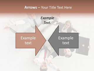 Confident Partnership Businessteam PowerPoint Template