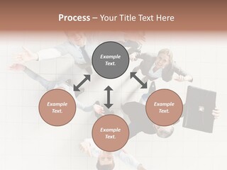 Confident Partnership Businessteam PowerPoint Template
