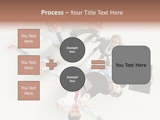 Confident Partnership Businessteam PowerPoint Template