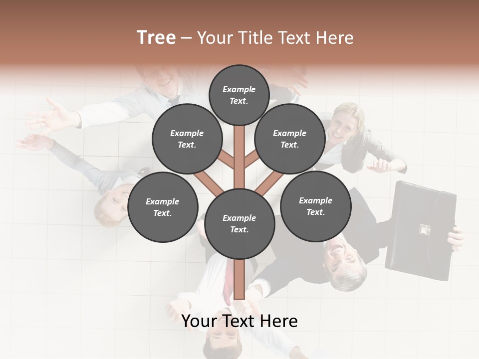 Confident Partnership Businessteam PowerPoint Template