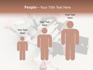 Confident Partnership Businessteam PowerPoint Template