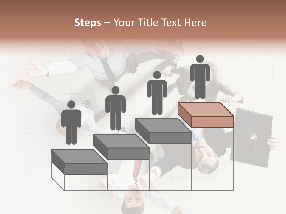 Confident Partnership Businessteam PowerPoint Template