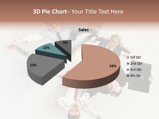 Confident Partnership Businessteam PowerPoint Template