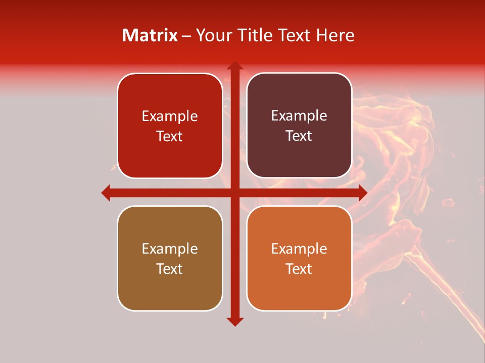 Black Shape Idyllic PowerPoint Template