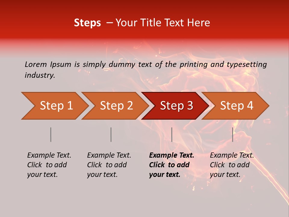 Black Shape Idyllic PowerPoint Template