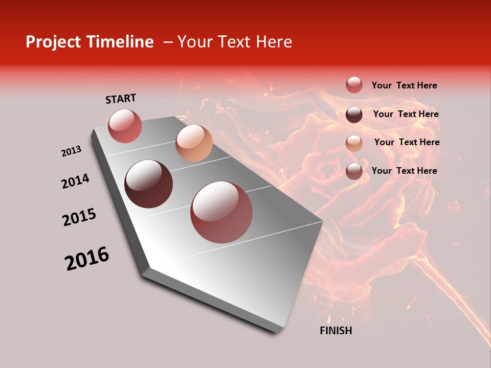 Black Shape Idyllic PowerPoint Template