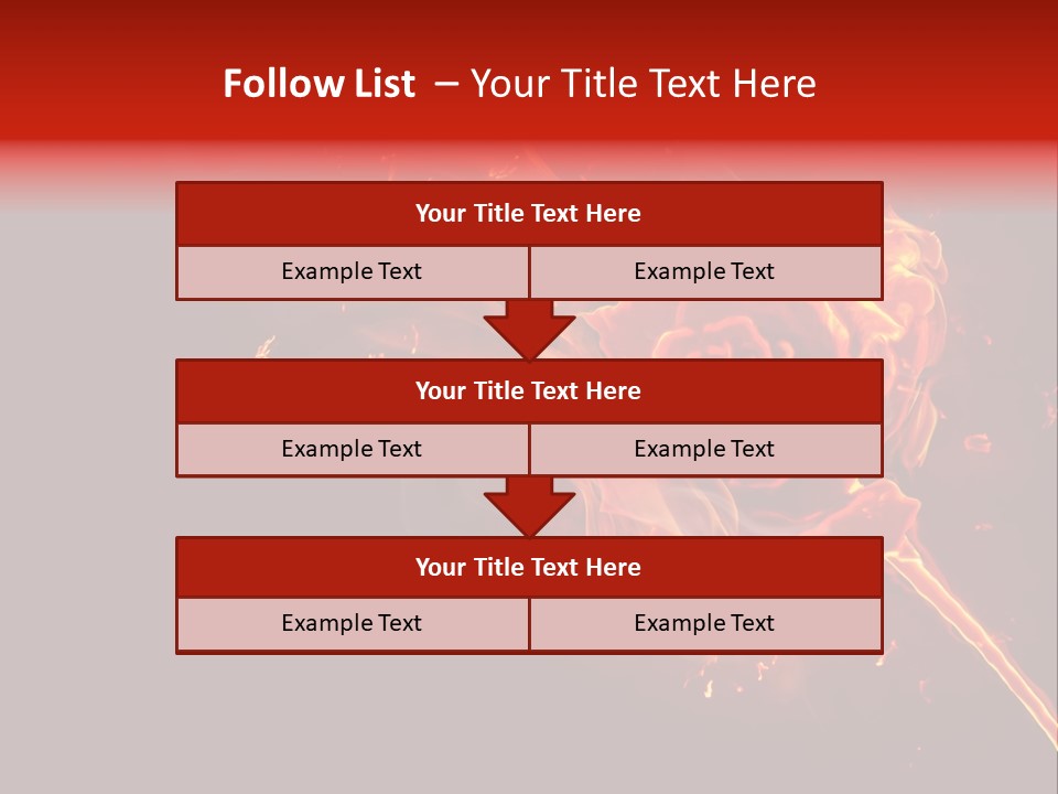 Black Shape Idyllic PowerPoint Template
