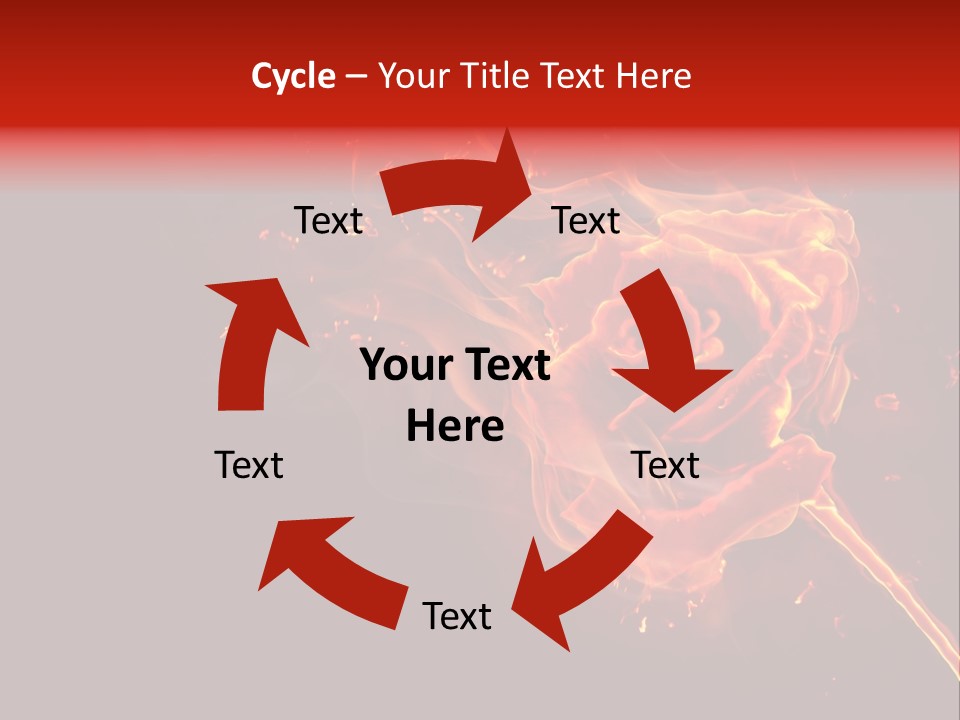 Black Shape Idyllic PowerPoint Template