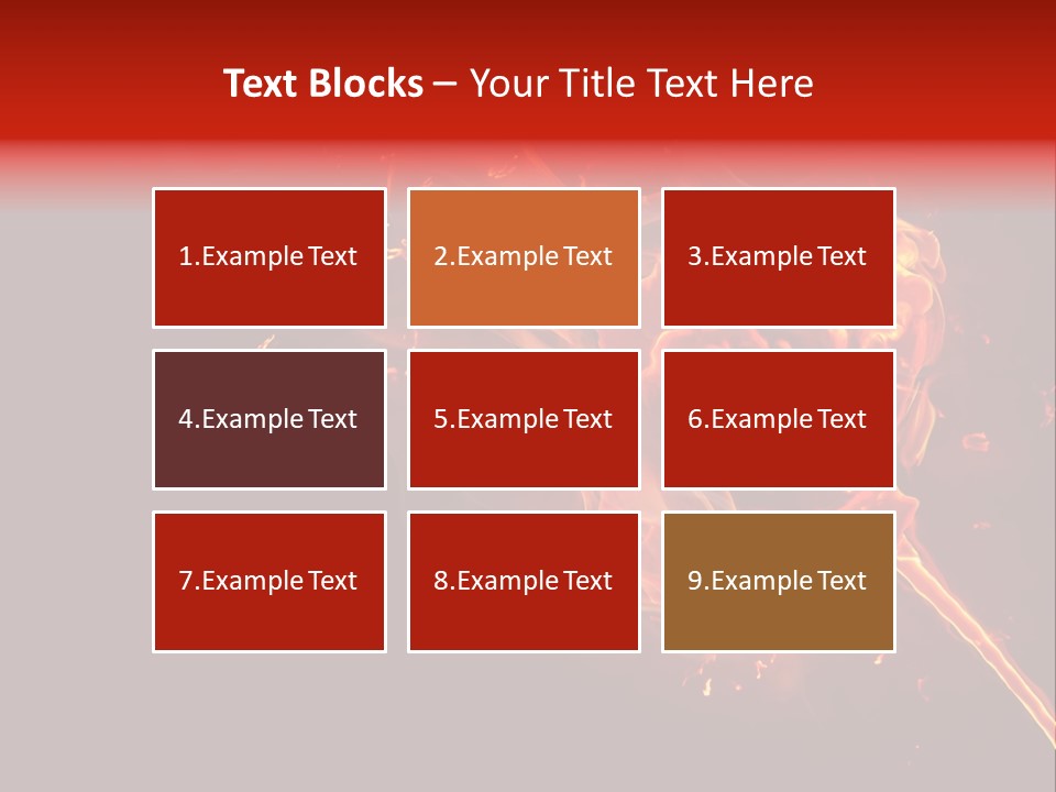 Black Shape Idyllic PowerPoint Template