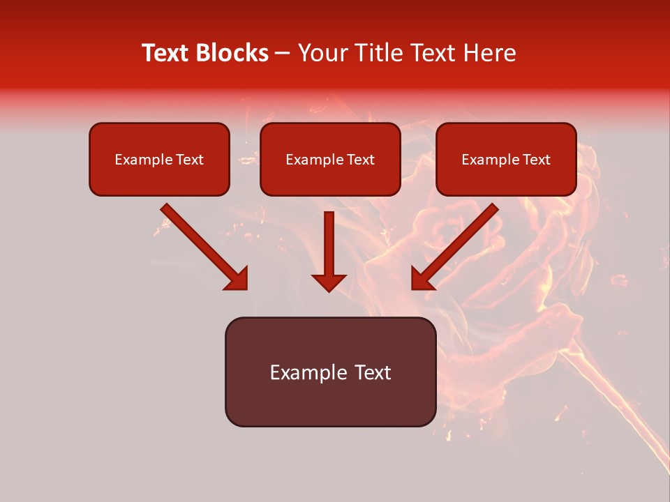 Black Shape Idyllic PowerPoint Template