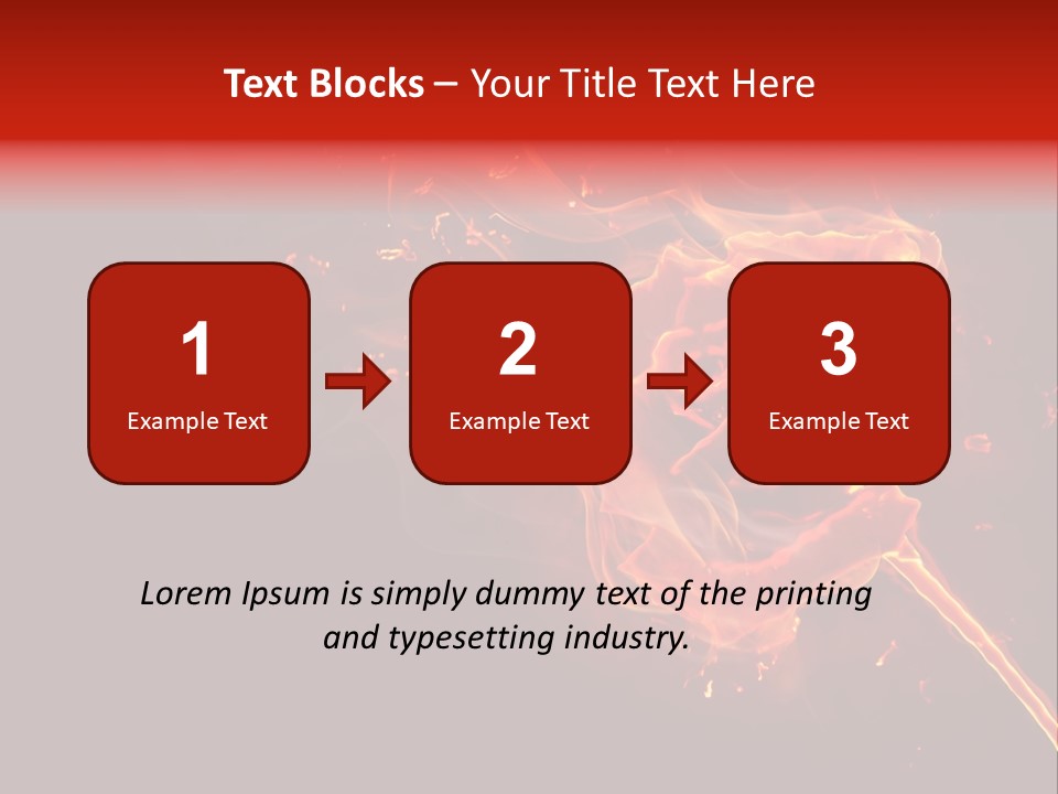 Black Shape Idyllic PowerPoint Template