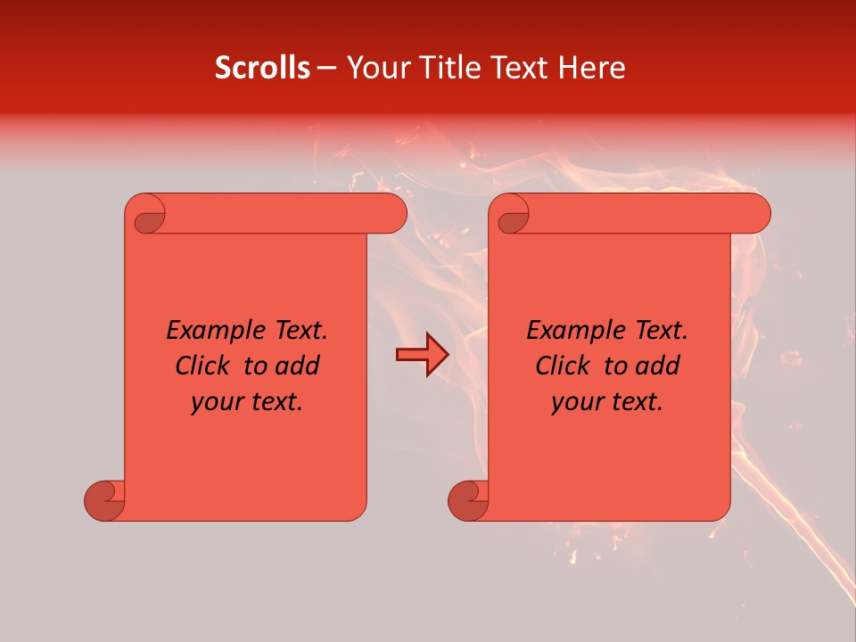 Black Shape Idyllic PowerPoint Template