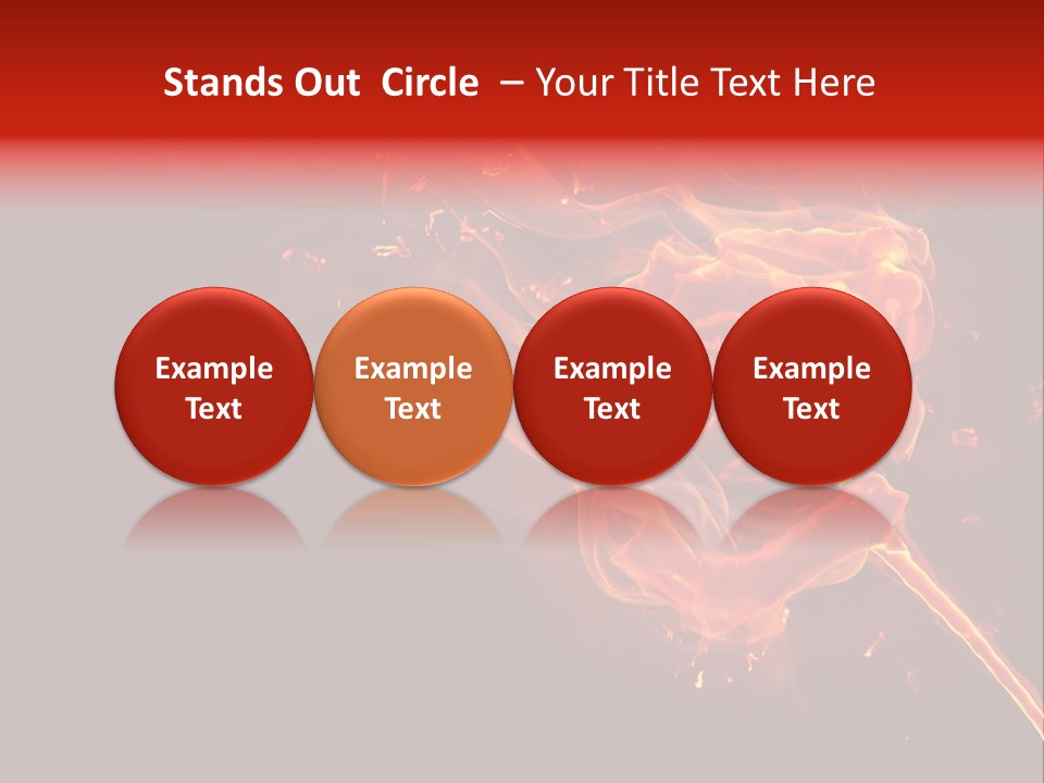 Black Shape Idyllic PowerPoint Template