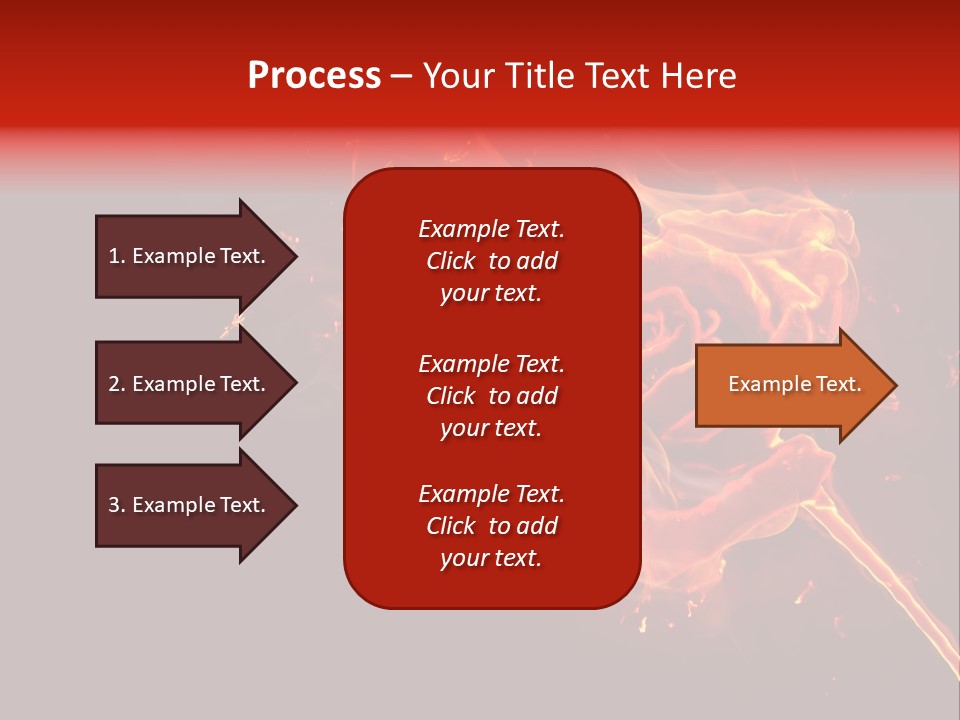 Black Shape Idyllic PowerPoint Template