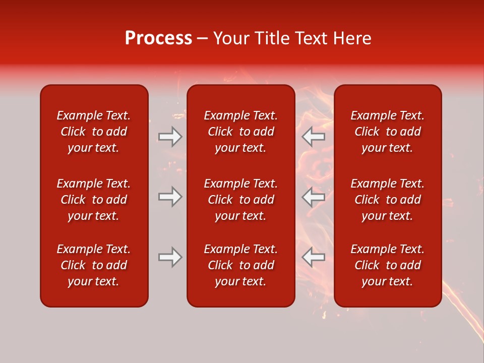 Black Shape Idyllic PowerPoint Template